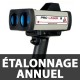 Étalonnage annuel et Vérification Prolaser 3